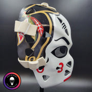 Murray Bannerman Goalie Mask Unsigned Chicago PRISTINE Edition Full Size Tribute