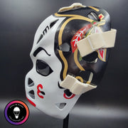 Murray Bannerman Goalie Mask Unsigned Chicago PRISTINE Edition Full Size Tribute