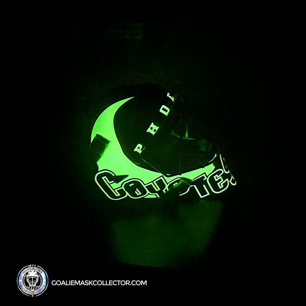 Nikolai Khabibulin Signed Goalie Mask Phoenix V2 GLOW IN DARK Signature Edition Autographed Tribute