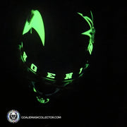 Nikolai Khabibulin Signed Goalie Mask Phoenix V2 GLOW IN DARK Signature Edition Autographed Tribute