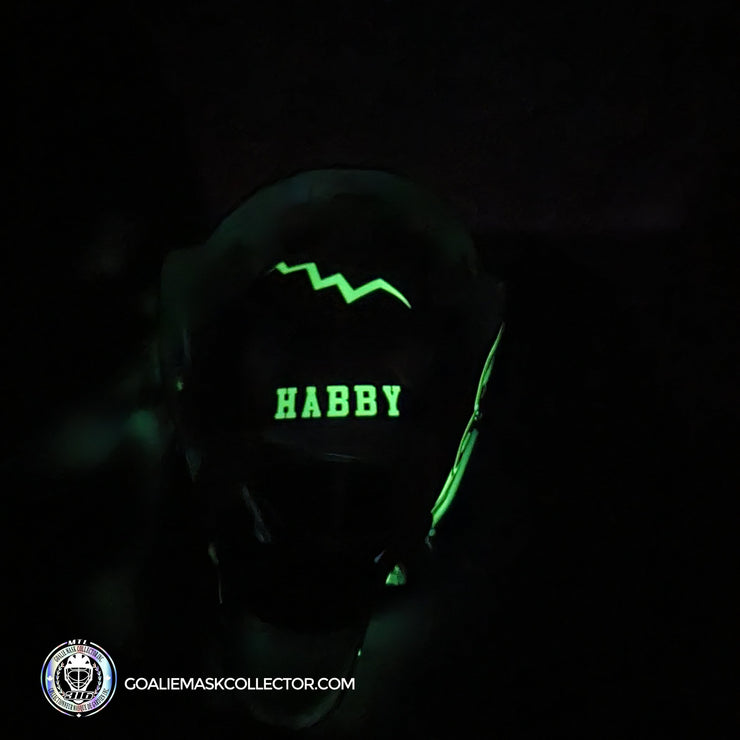 Nikolai Khabibulin Signed Goalie Mask Phoenix V2 GLOW IN DARK Signature Edition Autographed Tribute