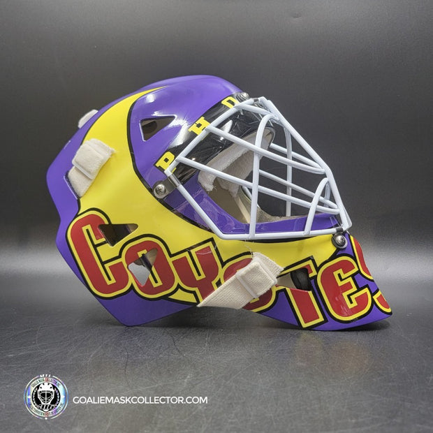 Nikolai Khabibulin Signed Goalie Mask Phoenix V2 GLOW IN DARK Signature Edition Autographed Tribute