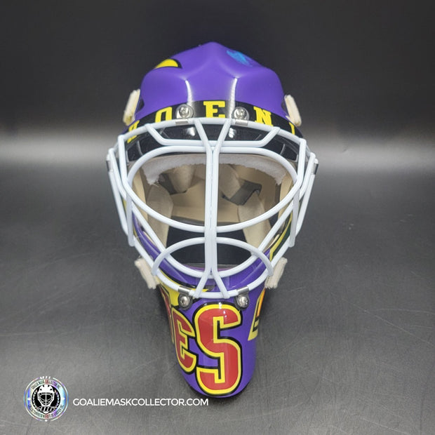 Nikolai Khabibulin Signed Goalie Mask Phoenix V2 GLOW IN DARK Signature Edition Autographed Tribute