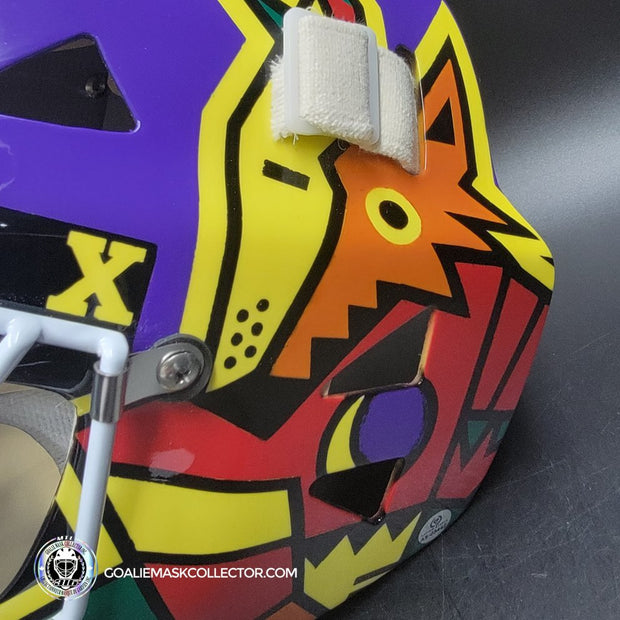 Nikolai Khabibulin Signed Goalie Mask Phoenix V2 GLOW IN DARK Signature Edition Autographed Tribute