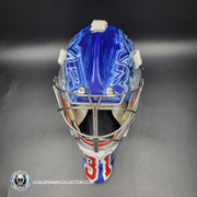 Ondrej Pavelec Goalie Mask Unsigned 2017 New York Bruce Springsteen Tribute