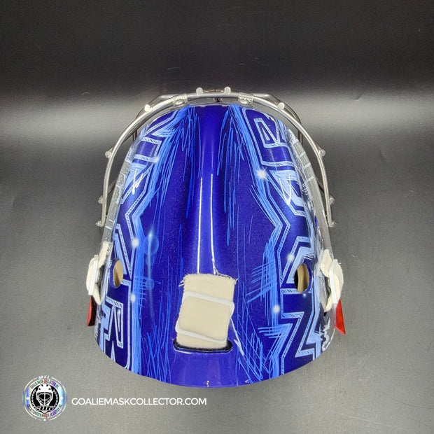 Ondrej Pavelec Goalie Mask Unsigned 2017 New York Bruce Springsteen Tribute