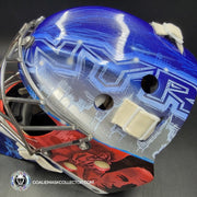 Ondrej Pavelec Goalie Mask Unsigned 2017 New York Bruce Springsteen Tribute