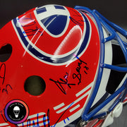 Patrick Roy Signed Goalie Mask Full Team Montreal Canadiens 1993 Stanley Cup Winning Team Autographed AS-03532