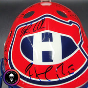 Patrick Roy Signed Goalie Mask Full Team Montreal Canadiens 1993 Stanley Cup Winning Team Autographed AS-03532