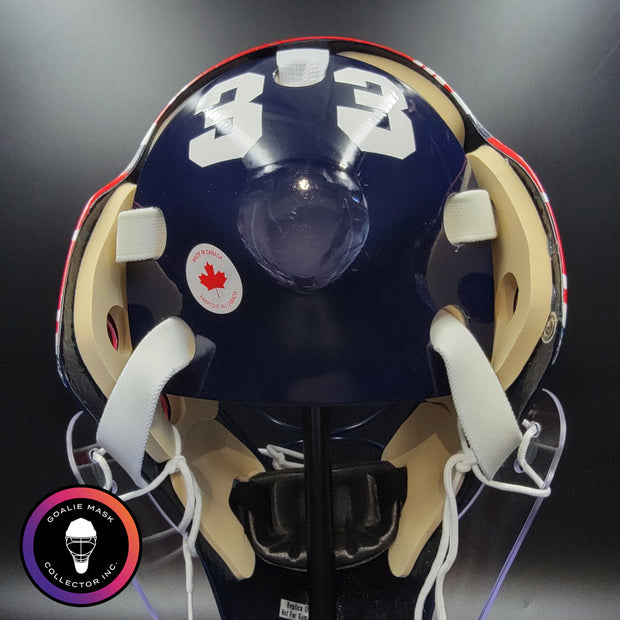 Patrick Roy Signed Goalie Mask Full Team Montreal Canadiens 1993 Stanley Cup Winning Team Autographed AS-03532