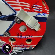 Patrick Roy Signed Goalie Mask Full Team Montreal Canadiens 1993 Stanley Cup Winning Team Autographed AS-03532