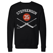 Wayne Stephenson Philadelphia 35 Goalie Sticks WHT
