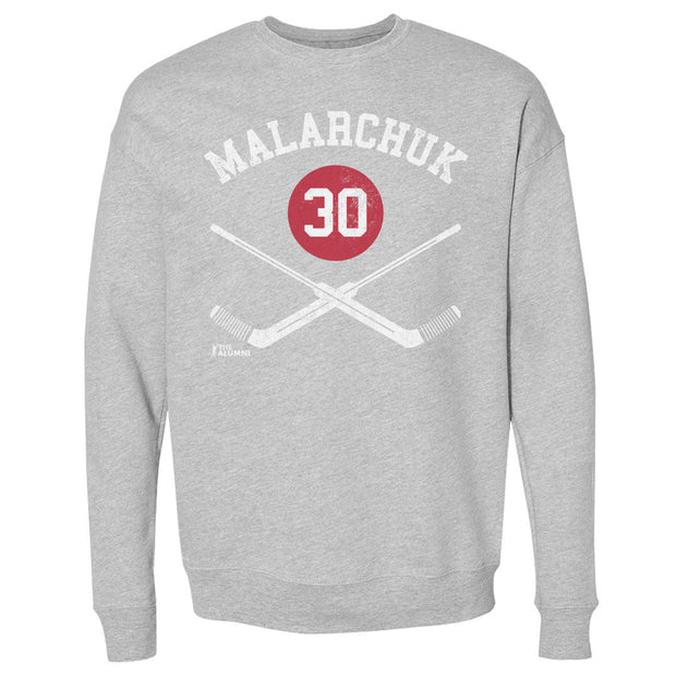 Clint Malarchuk Quebec 30 Goalie Sticks WHT