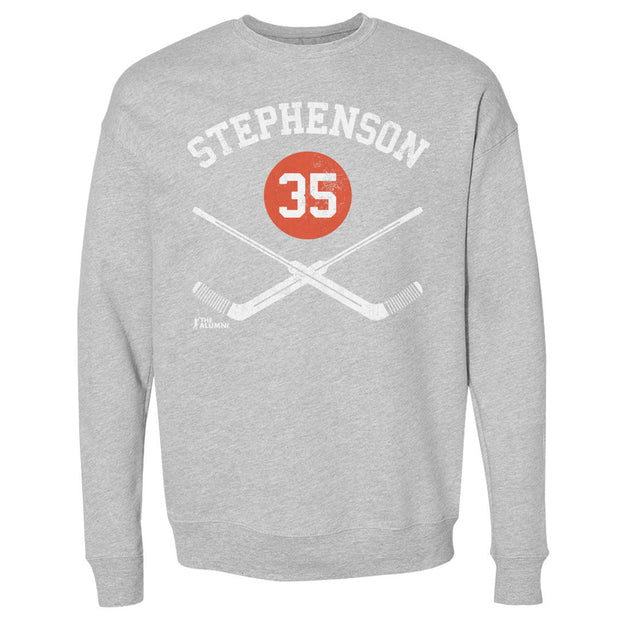 Wayne Stephenson Philadelphia 35 Goalie Sticks WHT
