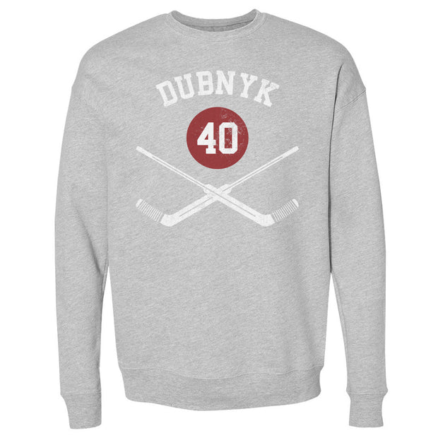 Devan Dubnyk Minnesota Goalie Sticks WHT