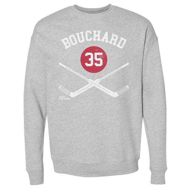 Daniel Bouchard Quebec 35 Goalie Sticks WHT