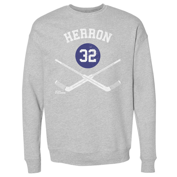 Denis Herron Montreal 32 Goalie Sticks WHT