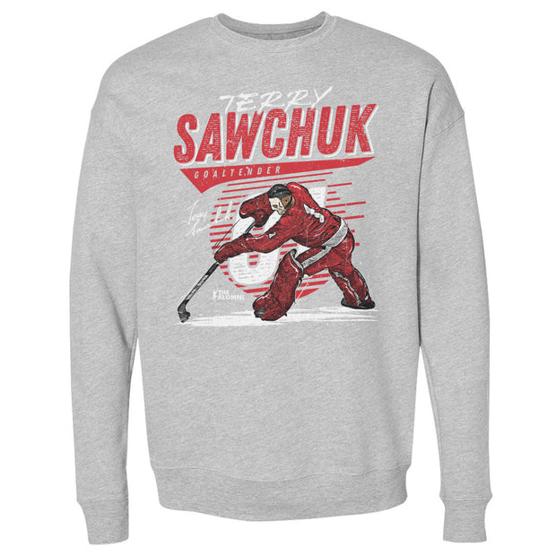 Terry Sawchuk Detroit Comet WHT