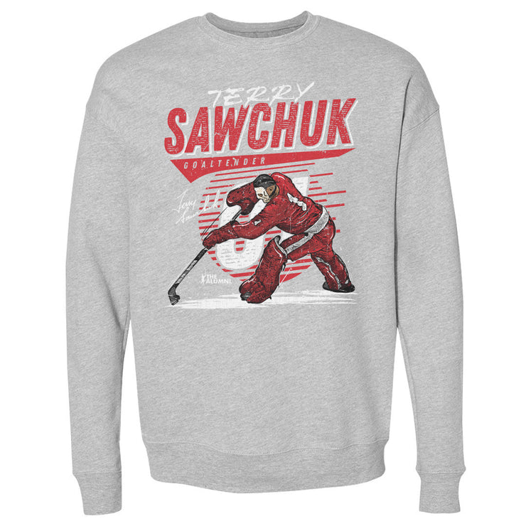 Terry Sawchuk Detroit Comet WHT