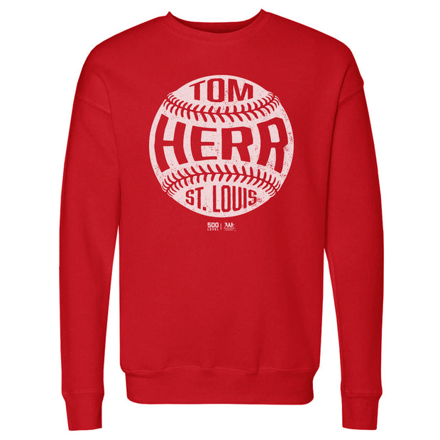 Tom Herr St. Louis Vintage Baseball WHT