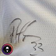 Patrick Roy 2001-2002 Colorado Avalanche Team-Signed Jersey CCM XL Autographed by Roy, Sakic, Forsberg, Blake, Hejduk AS-03522