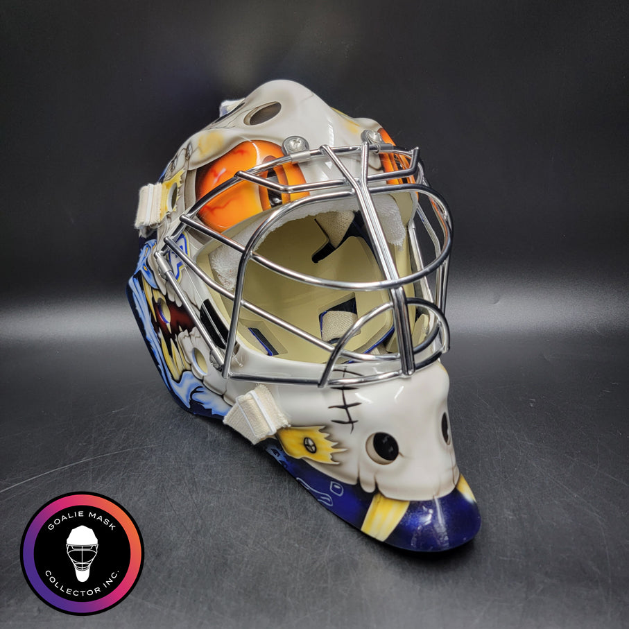 Pekka Rinne Goalie Mask Unsigned 2010 Nashville Tribute