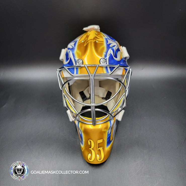 Pekka Rinne Signed Goalie Mask 2017 Nashville Signature Edition Autographed