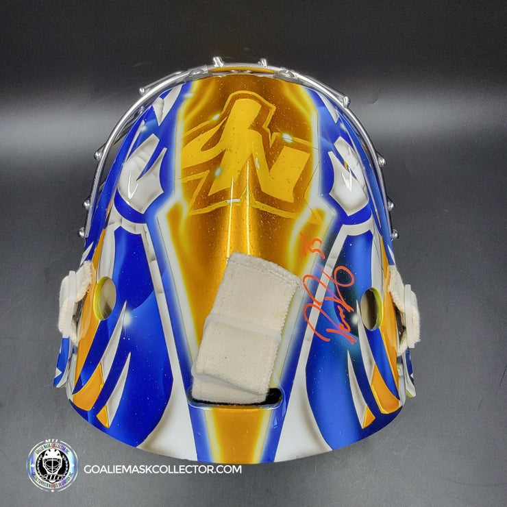 Pekka Rinne Signed Goalie Mask 2017 Nashville Signature Edition Autographed