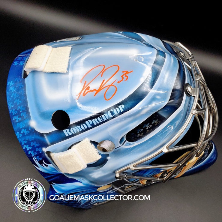 Pekka Rinne Signed Goalie Mask Nashville RoboCop Signature Edition Autographed