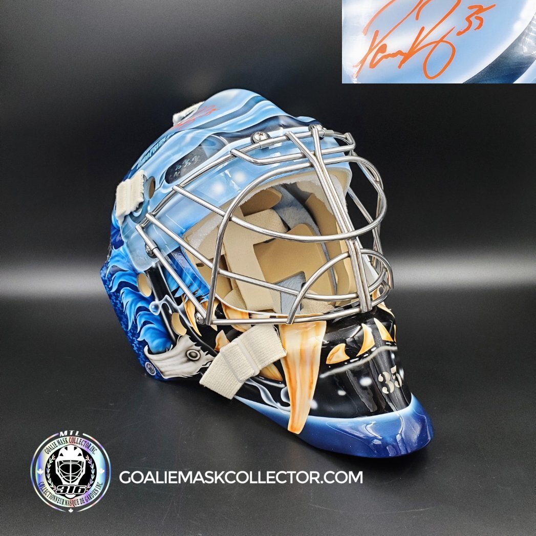 Pekka Rinne Signed Goalie Mask Nashville RoboCop Signature Edition