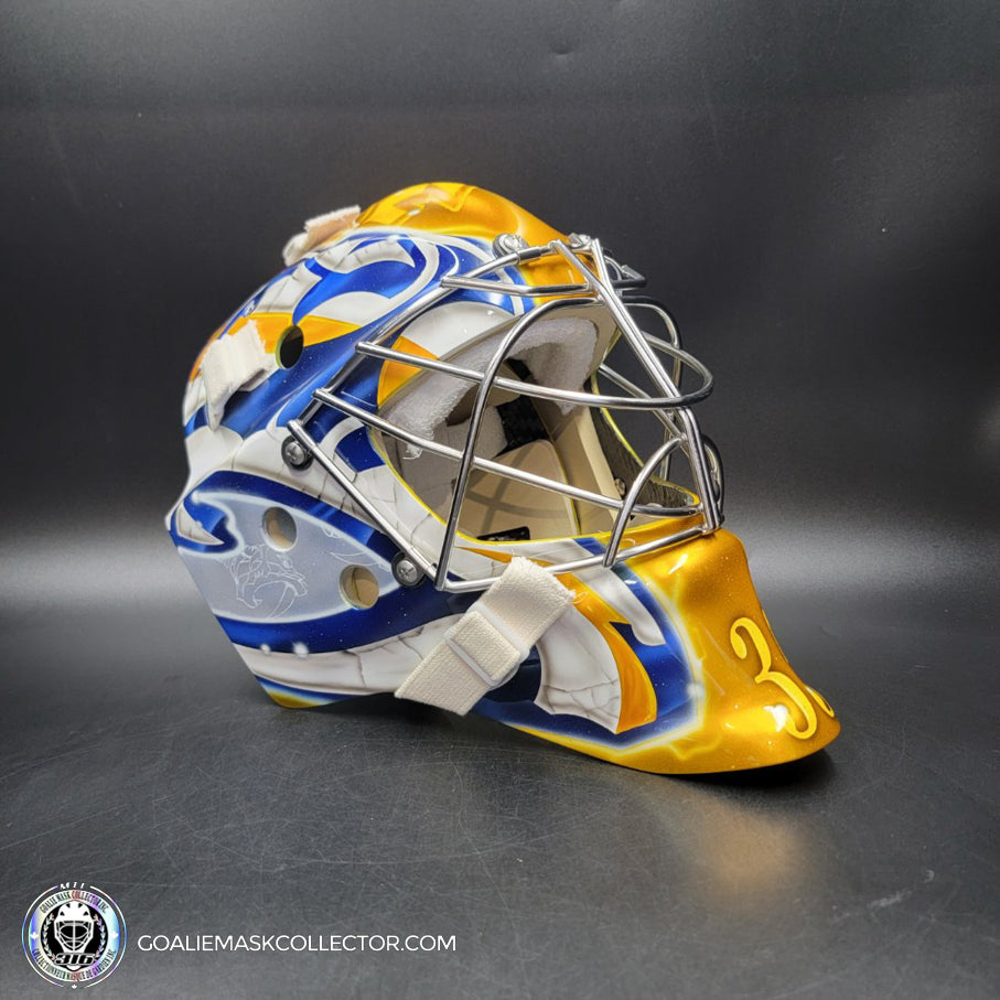 Pekka Rinne Unsigned Goalie Mask 2017 Nashville