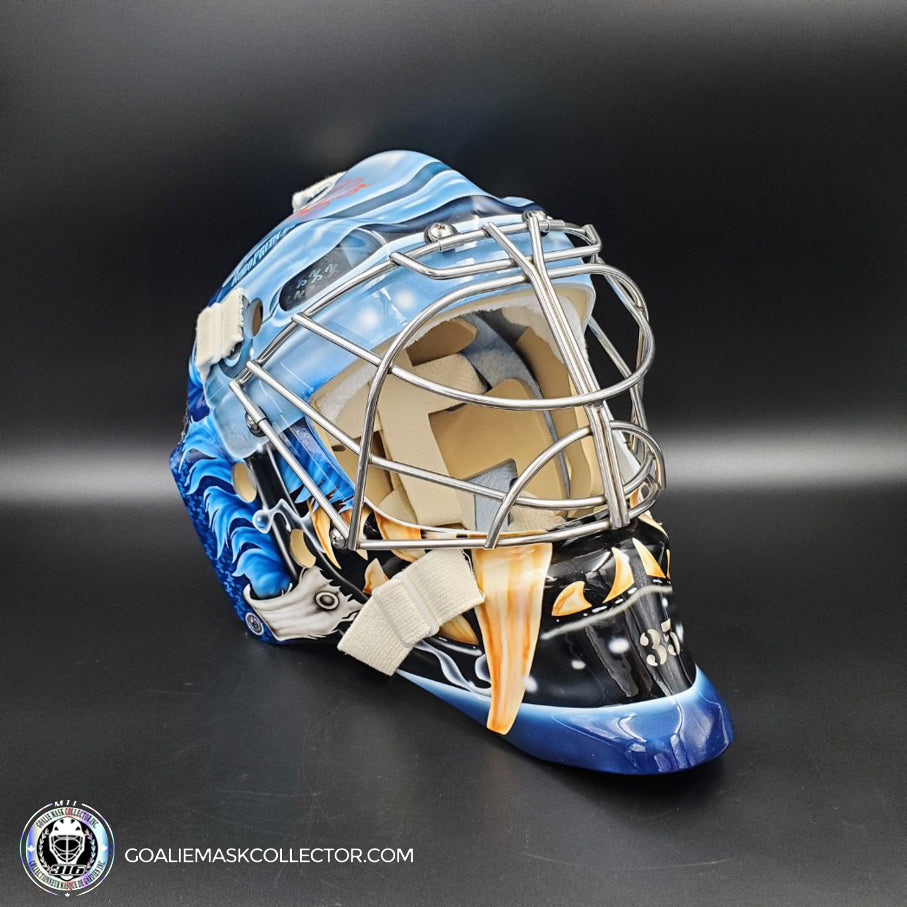 Pekka Rinne Unsigned Goalie Mask Nashville RoboCop