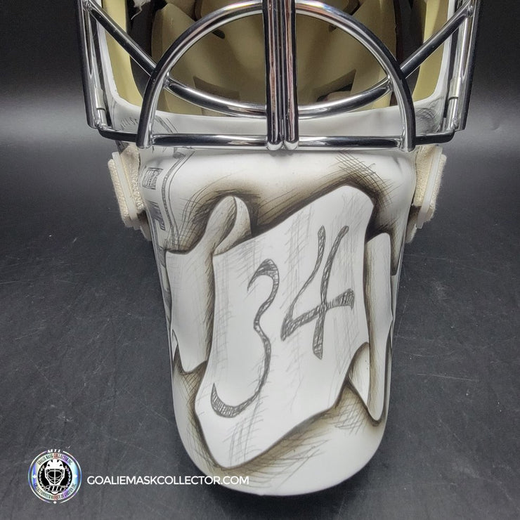 Petr Mrazek Signed Goalie Mask 2022 Detroit Joe Louis Arena Greatest History Signature Edition Autographed Tribute