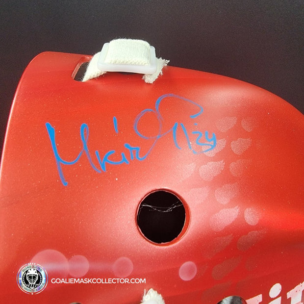 Petr Mrazek Signed Goalie Mask 2022 Detroit Joe Louis Arena Greatest History Signature Edition Autographed Tribute
