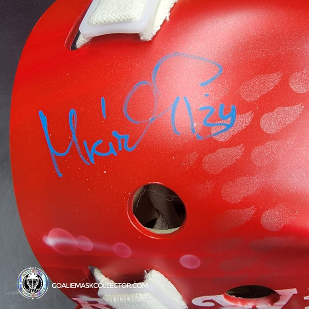 Petr Mrazek Signed Goalie Mask 2022 Detroit Joe Louis Arena Greatest History Signature Edition Autographed Tribute
