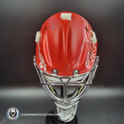 Petr Mrazek Signed Goalie Mask 2022 Detroit Joe Louis Arena Greatest History Signature Edition Autographed Tribute