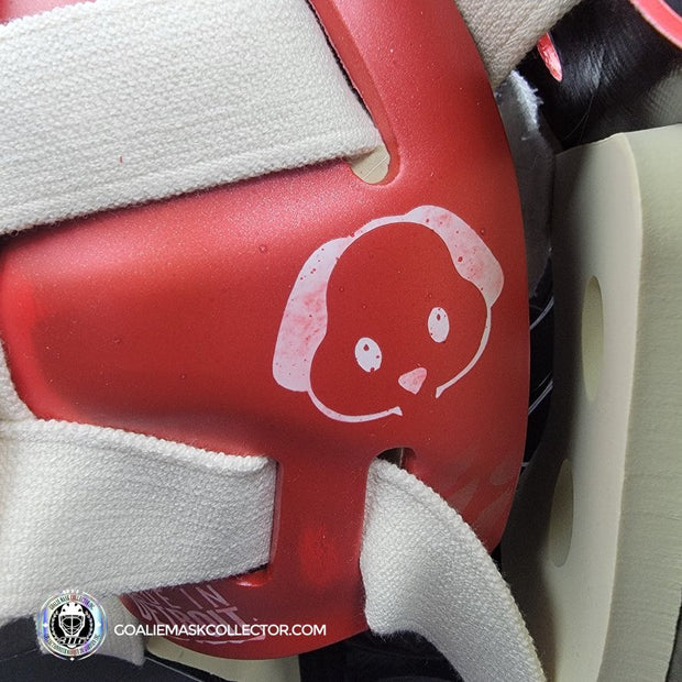Petr Mrazek Signed Goalie Mask 2022 Detroit Joe Louis Arena Greatest History Signature Edition Autographed Tribute