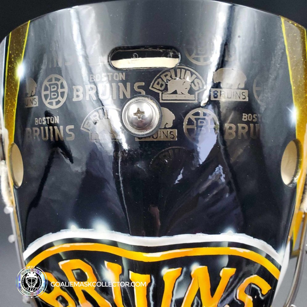 boston bruins motorcycle helmet Jeremy Swayman Goalie Mask Unsigned 2023-24 Boston 100 Year Centennial – Goalie Mask Collector