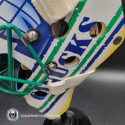 Roberto Luongo Goalie Mask Signed 2011 Vancouver "Johnny Canuck" Signature Edition Autographed Tribute