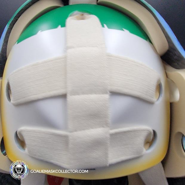 Roberto Luongo Goalie Mask Signed 2011 Vancouver "Johnny Canuck" Signature Edition Autographed Tribute
