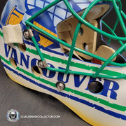 Roberto Luongo Goalie Mask Signed 2011 Vancouver "Johnny Canuck" Signature Edition Autographed Tribute