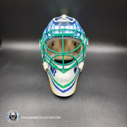 Roberto Luongo Goalie Mask Signed 2011 Vancouver "Johnny Canuck" Signature Edition Autographed Tribute