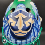 Roberto Luongo Goalie Mask Signed 2011 Vancouver "Johnny Canuck" Signature Edition Autographed Tribute