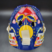 Presale: Roberto Luongo Goalie Mask Signed 2001 Florida V2 Pink Panther Signature Edition Autographed Tribute