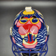 Presale: Roberto Luongo Goalie Mask Signed 2001 Florida V2 Pink Panther Signature Edition Autographed Tribute