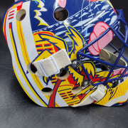 Presale: Roberto Luongo Goalie Mask Signed 2001 Florida V2 Pink Panther Signature Edition Autographed Tribute