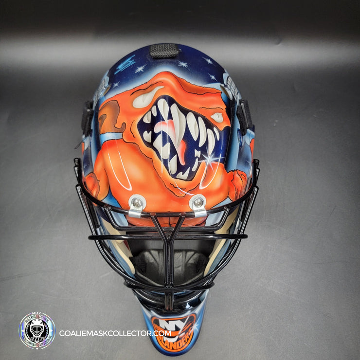 Roberto Luongo Goalie Mask Signed New York Signature Edition Autographed Tribute