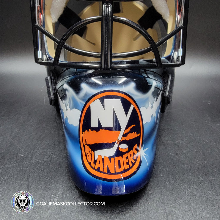 Roberto Luongo Goalie Mask Signed New York Signature Edition Autographed Tribute