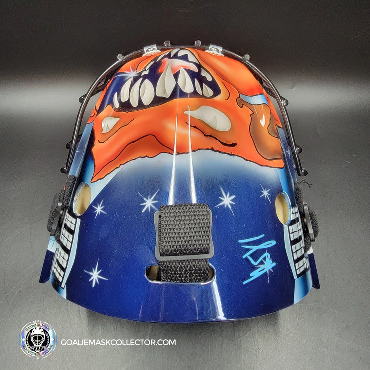 Roberto Luongo Goalie Mask Signed New York Signature Edition Autographed Tribute