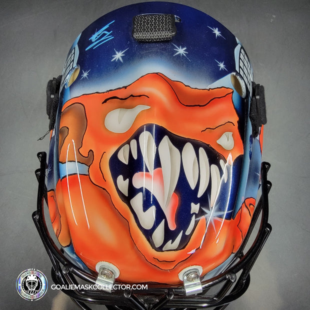 Roberto Luongo Goalie Mask Signed New York Signature Edition Autographed Tribute